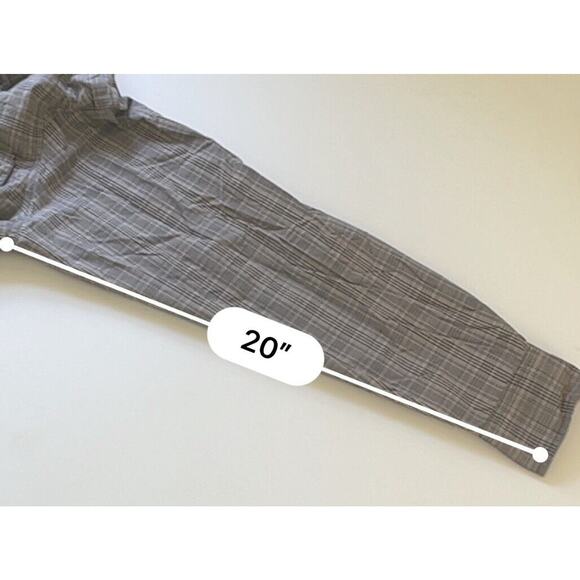 The North Face Shirt Mens Gray Plaid Button Up LS Hiking Vented Outdoors M EUC - Picture 10 of 11